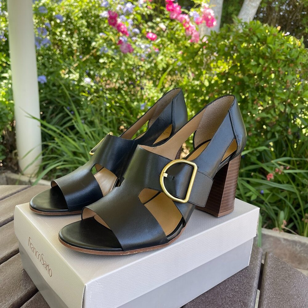 Franco Sarto Mirabel Strappy Open Toe Heels